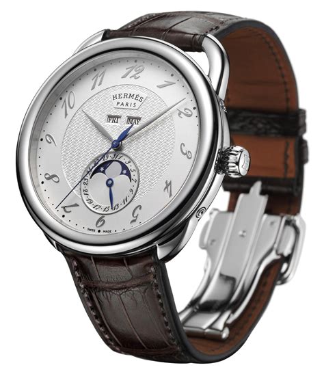 hermes watches arceau price|Hermes stainless steel watches.